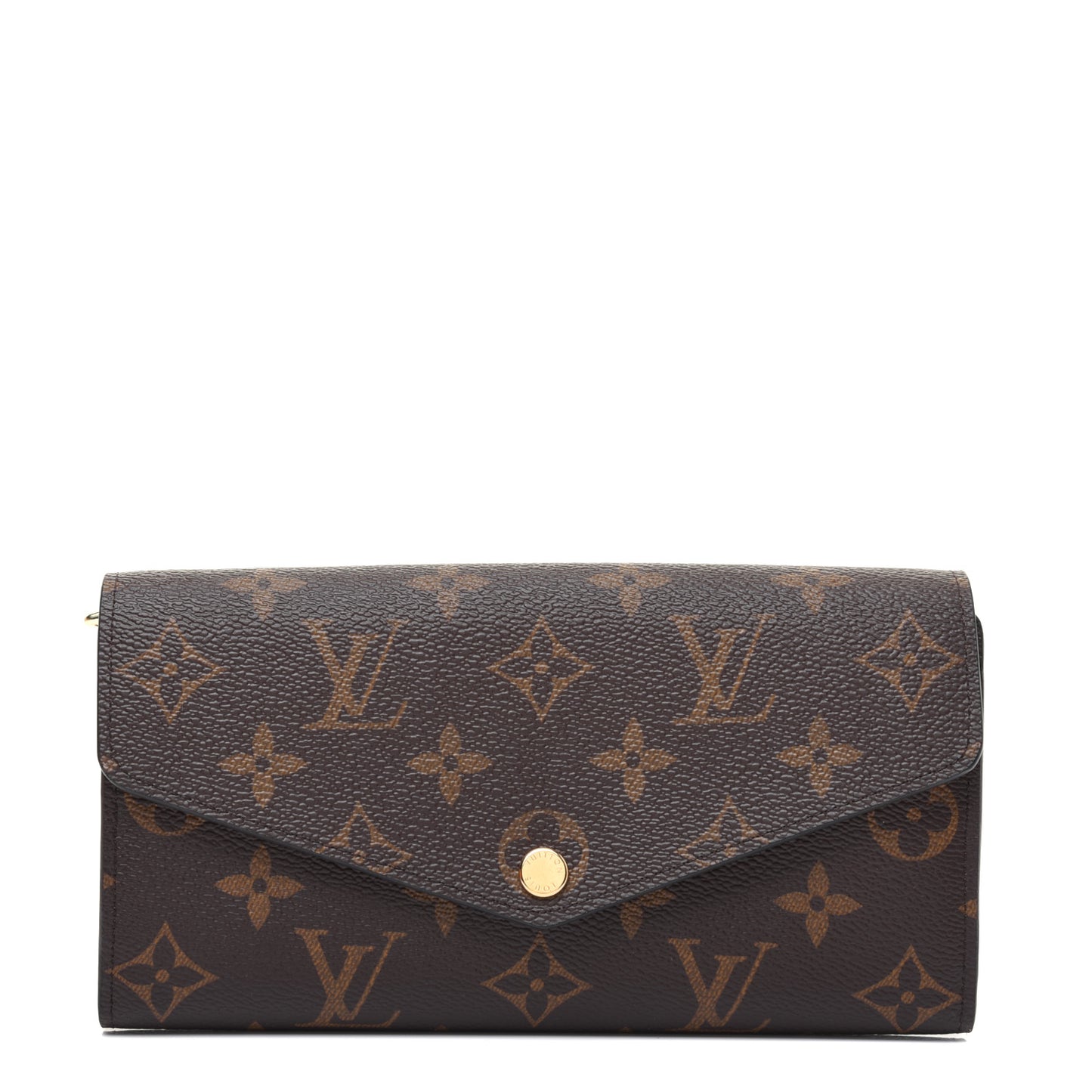 Monogram Sarah Wallet NM Coquelicot