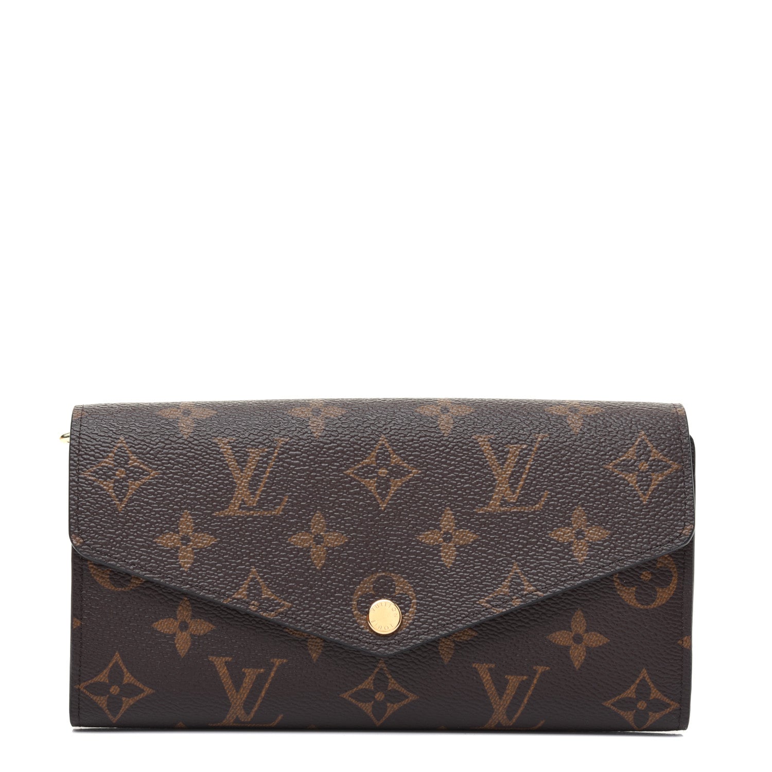 Louis Vuitton Monogram Sarah Wallet NM Coquelicot 1 of 9