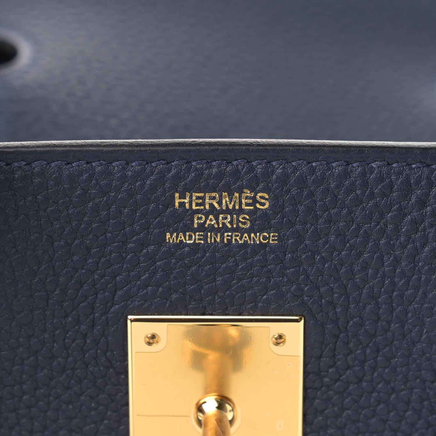 Hermes Togo Birkin 30 Bleu Nuit 6 of 17