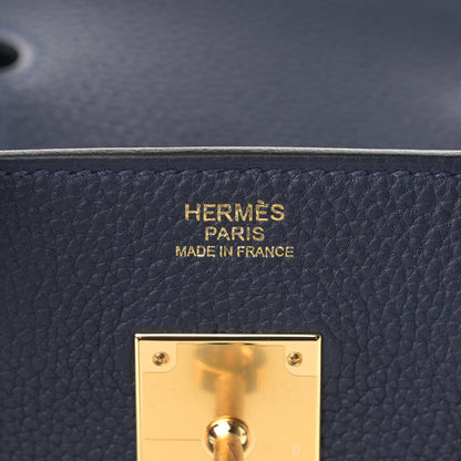 Hermes Togo Birkin 30 Bleu Nuit 6 of 17