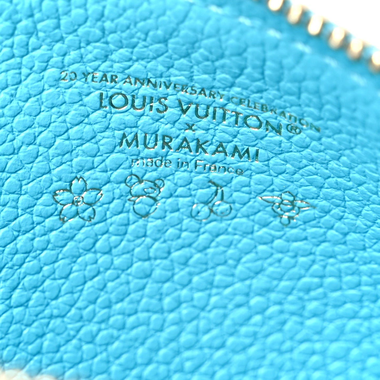 LV X TM Monogram Romy Card Holder Kabira Blue