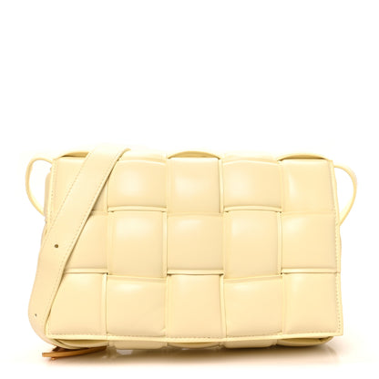 Bottega Veneta Nappa Maxi Intreccio Padded Cassette Crossbody Bag Ice Cream 1 of 9