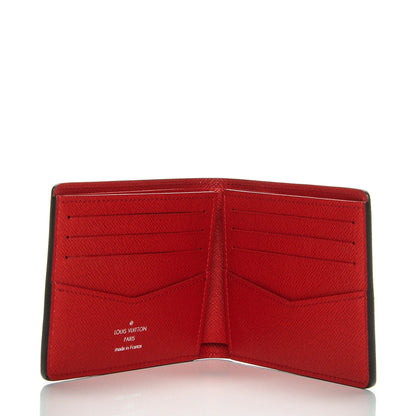 Louis Vuitton X SUPREME Epi Slender Wallet Red 5 of 8