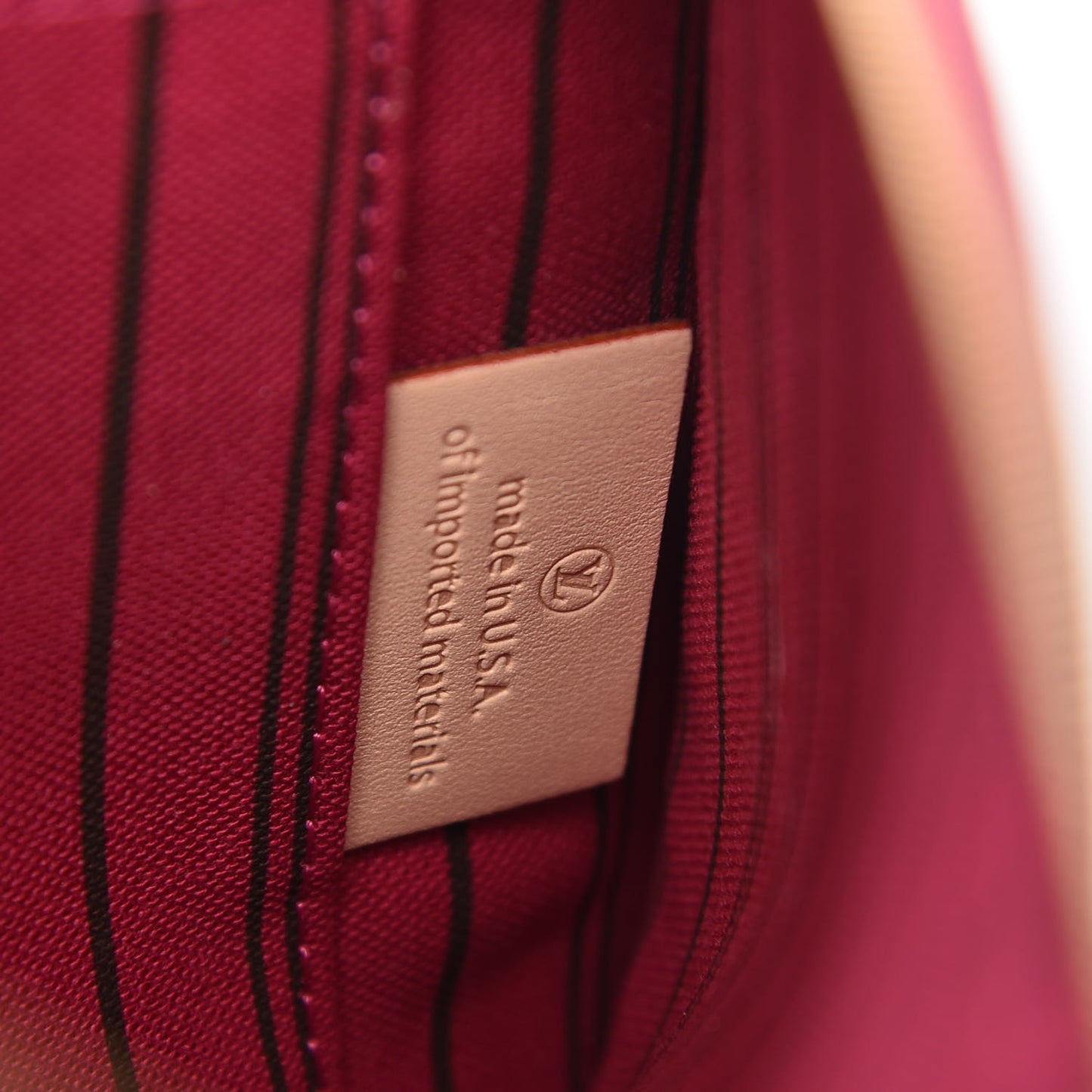Monogram Neverfull MM GM Pochette Pivoine