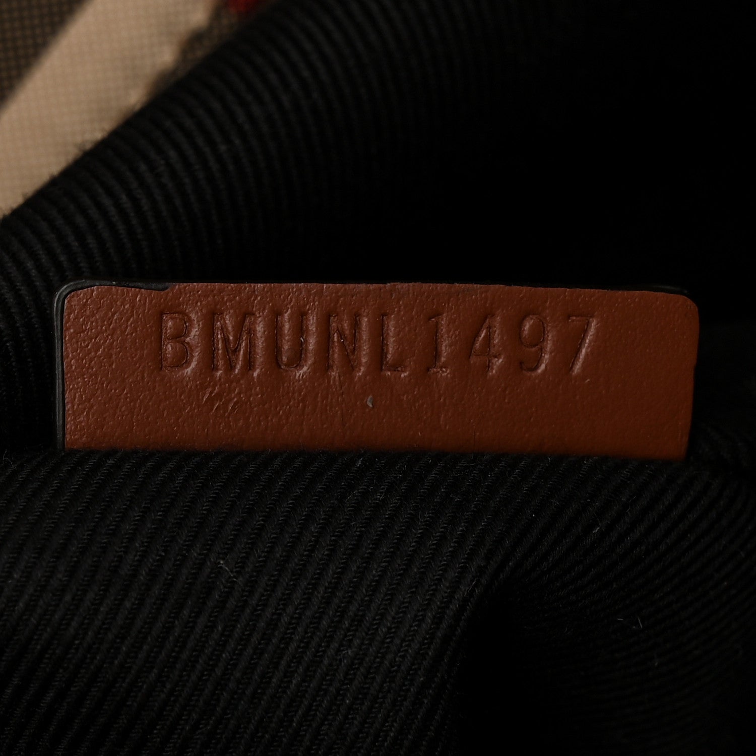 Burberry Smooth Calfskin House Check Medium Cube Bowling Bag Archive Beige 7 of 10