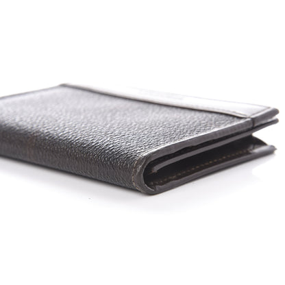 Burberry Smoked Check Bi-Fold Wallet Black Brown 8 of 8