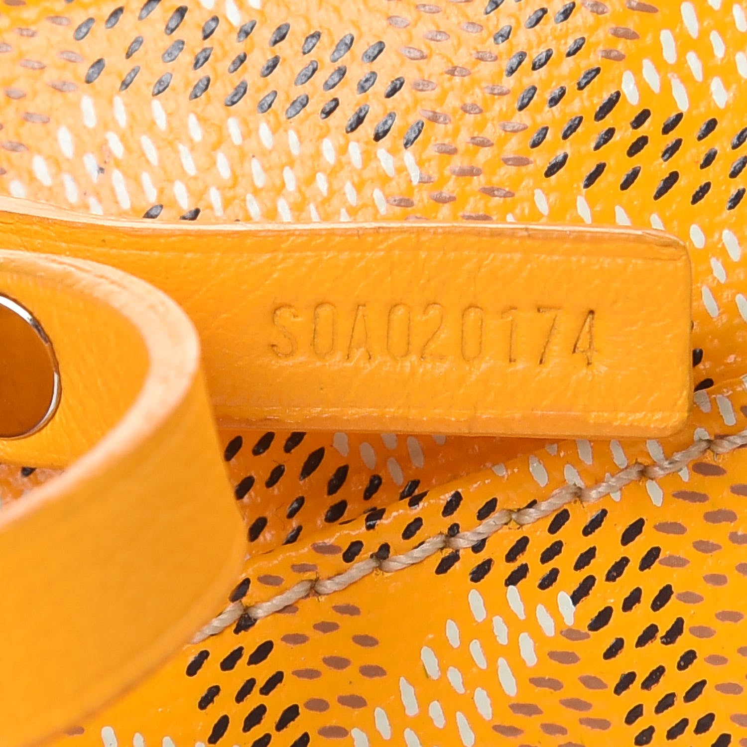 Goyard Goyardine Saint Louis PM Yellow 7 of 15