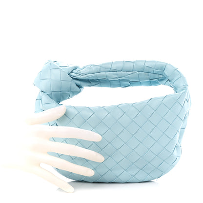 Bottega Veneta Nappa Intrecciato Mini Jodie Teal Washed 2 of 11
