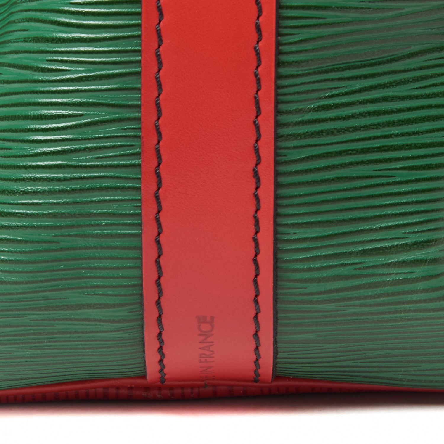 Louis Vuitton Epi Petit Bi-Color Noe Borneo Castillan Red 8 of 10