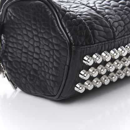 Alexander Wang Pebbled Lambskin Mini Rockie Black Rhodium Hardware 6 of 9