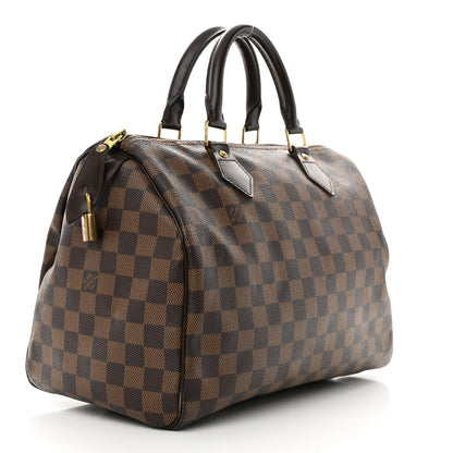 Louis Vuitton Damier Ebene Speedy 30 3 of 10