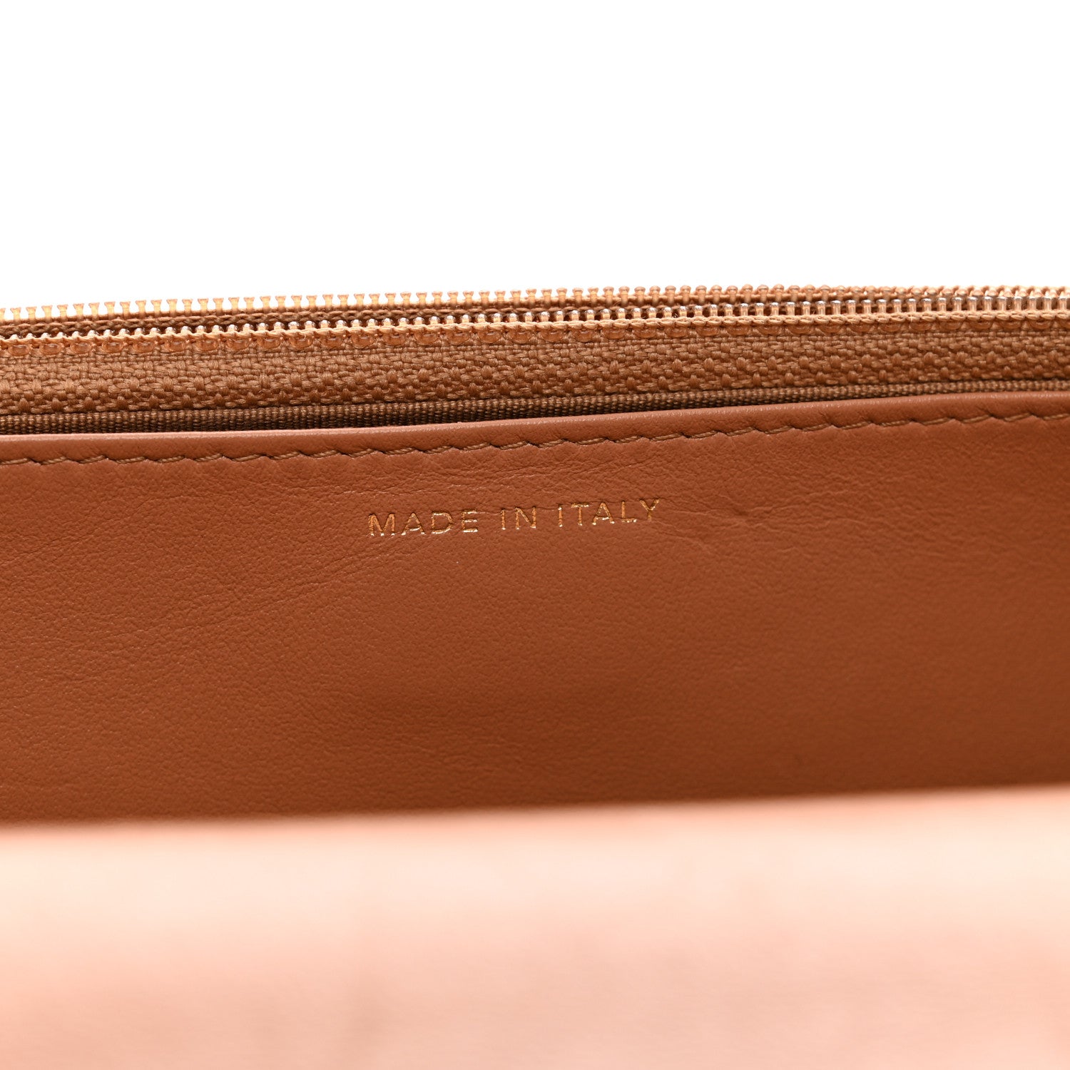 Chanel Lambskin Quilted Chanel 19 Wallet On Chain WOC Brown 8 of 14