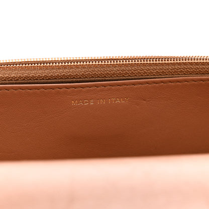 Chanel Lambskin Quilted Chanel 19 Wallet On Chain WOC Brown 8 of 14