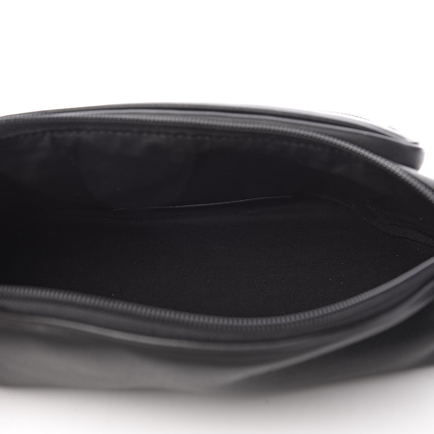 Calfskin Everyday Logo Belt Bag Black