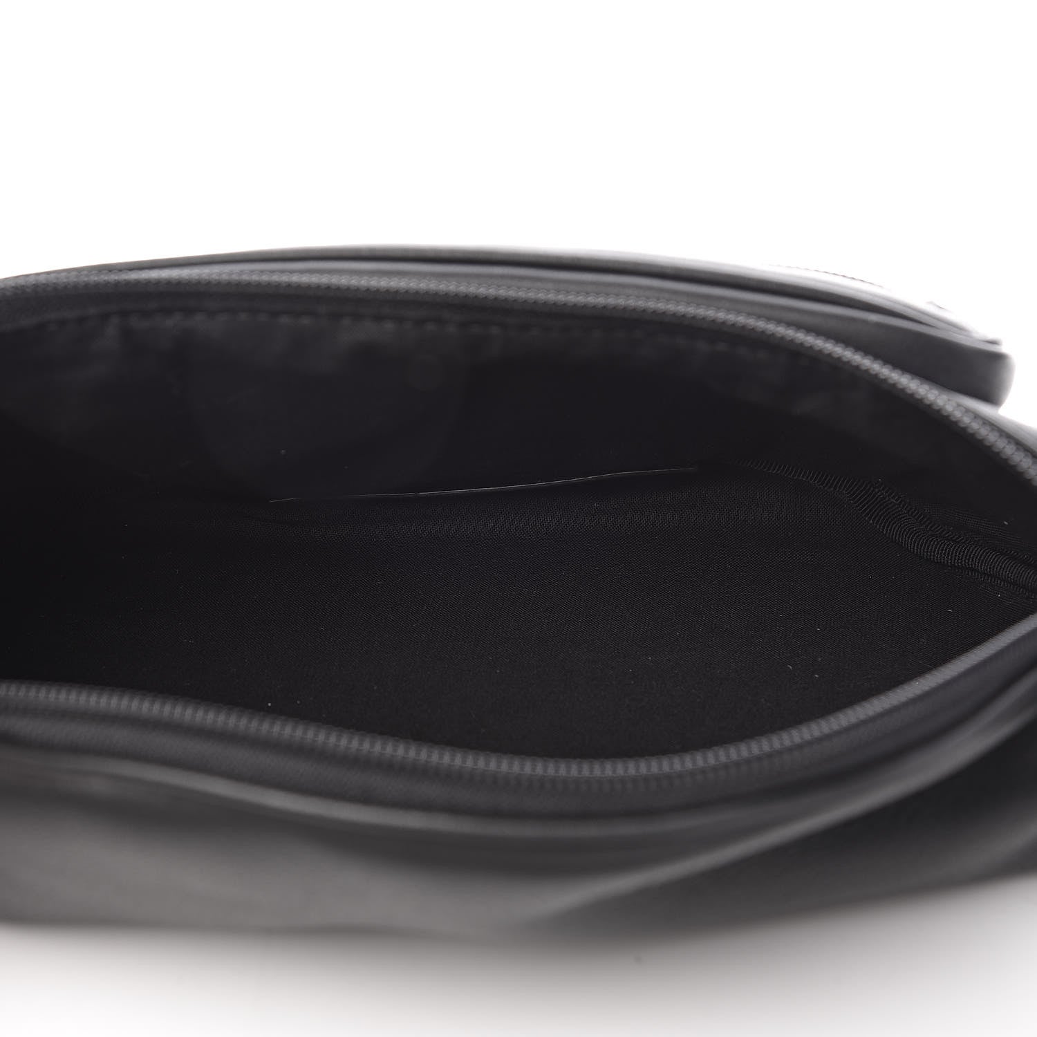 Balenciaga Calfskin Everyday Logo Belt Bag Black 6 of 10