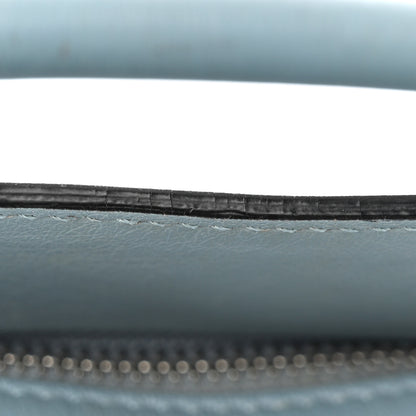 Loewe Calfskin Small Puzzle Bag Stone Blue 13 of 14