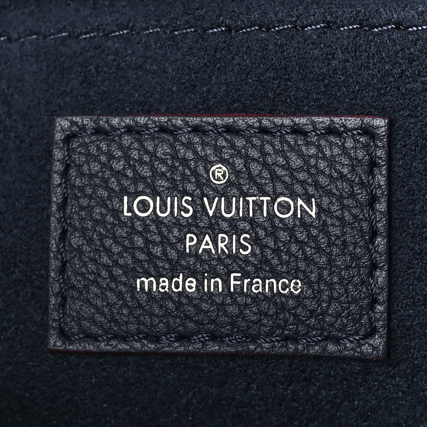 Soft Calfskin My Lockme Top Handle Marine Rouge