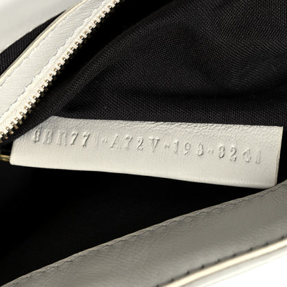 Fendi Nappa FF 1974 Embossed Baguette White 7 of 9