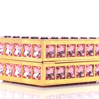 Judith Leiber Austrian Crystal Princess Minaudiere Pink 7 of 12