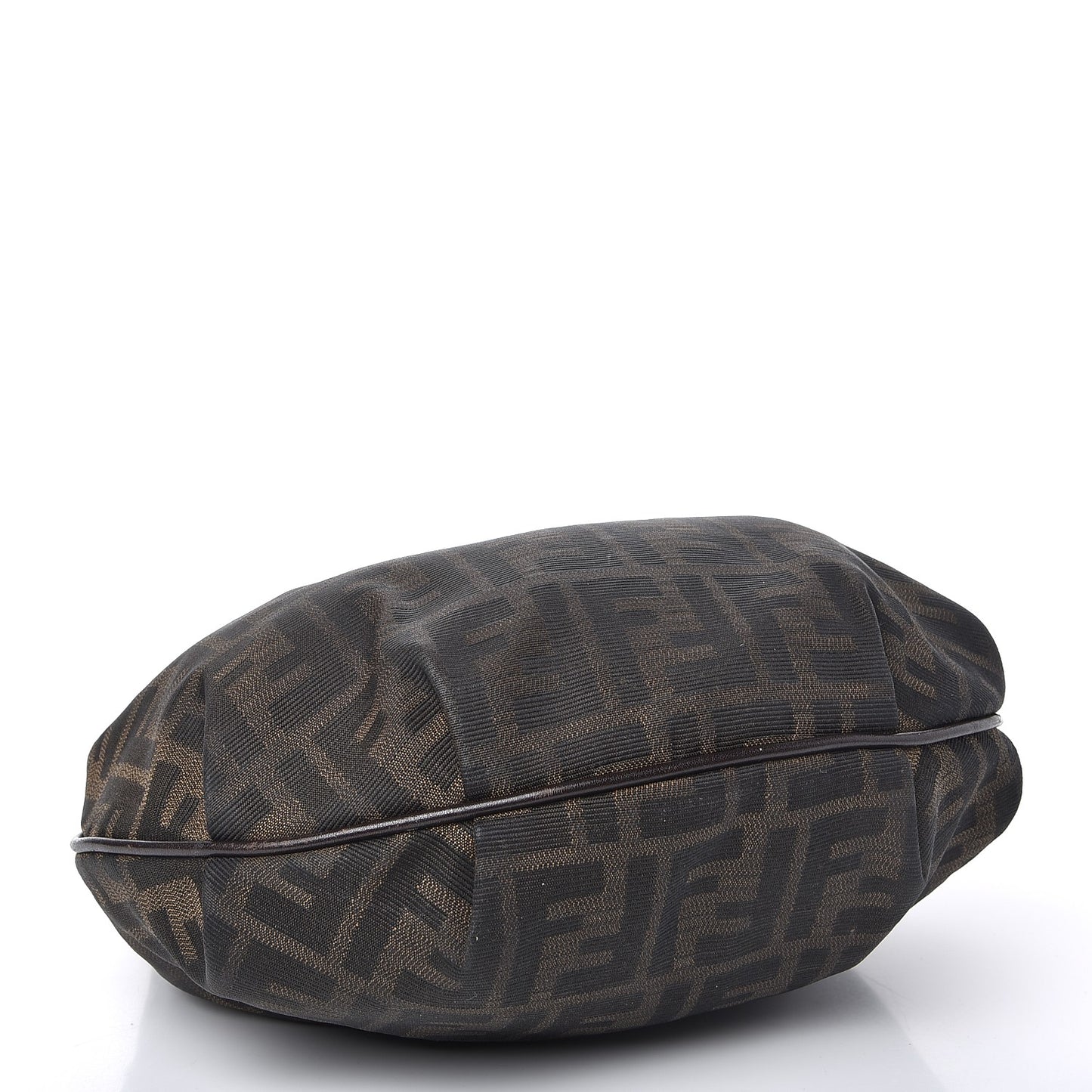 Zucca Small Chef Chain Hobo Tobacco