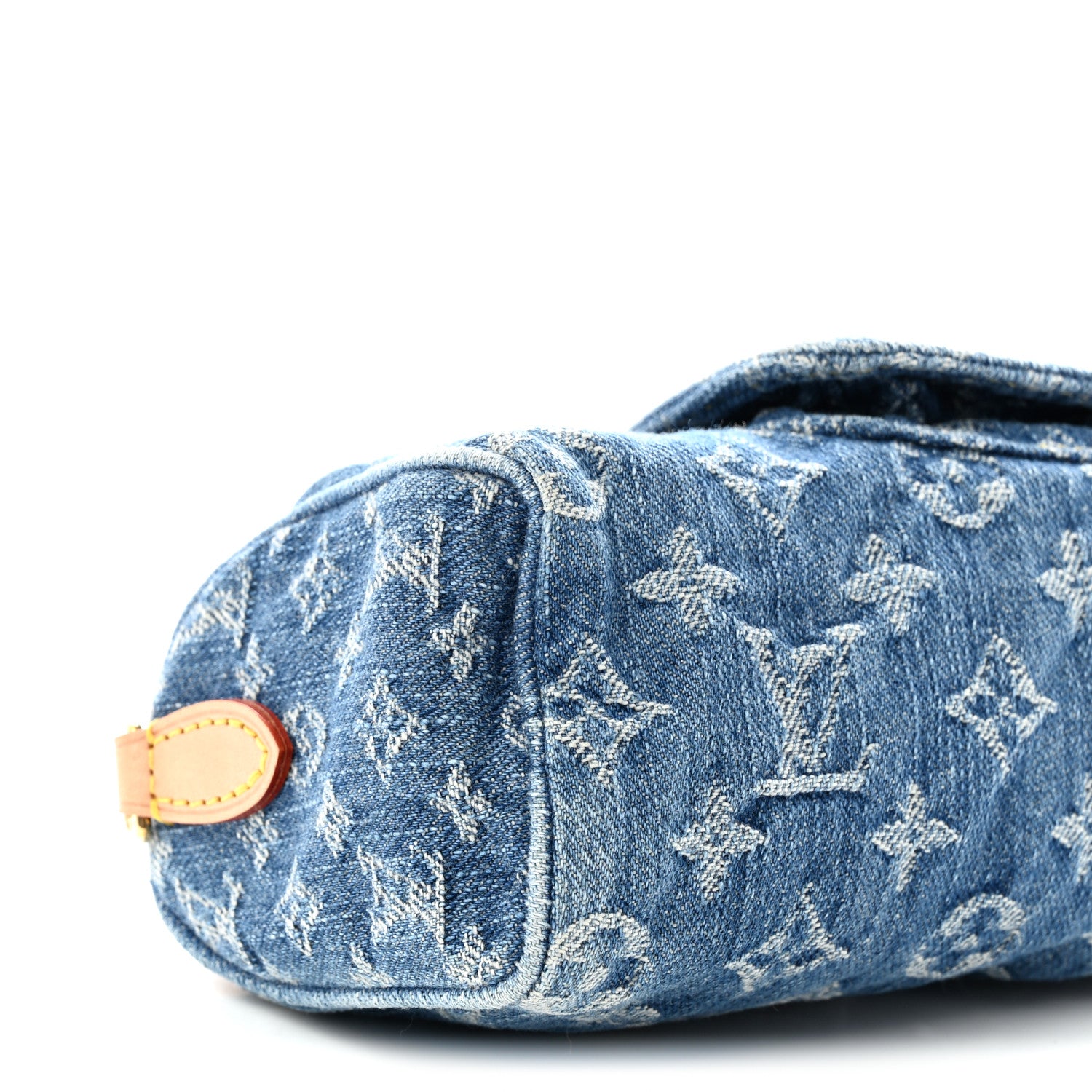 Louis Vuitton Monogram Denim Nano Speedy Blue 8 of 9