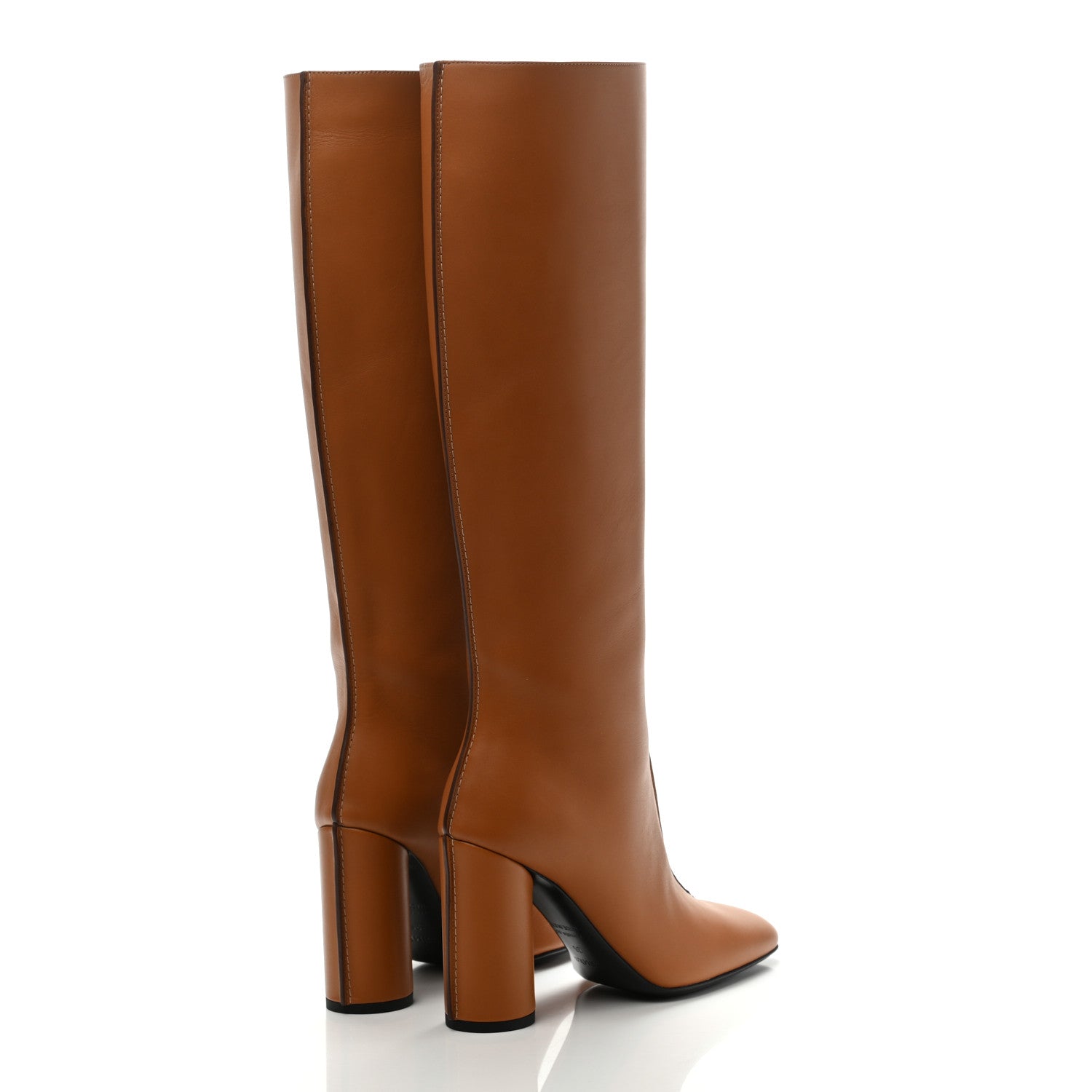 Hermes Calfskin Dressage Boots 36 Beige Dore 4 of 7