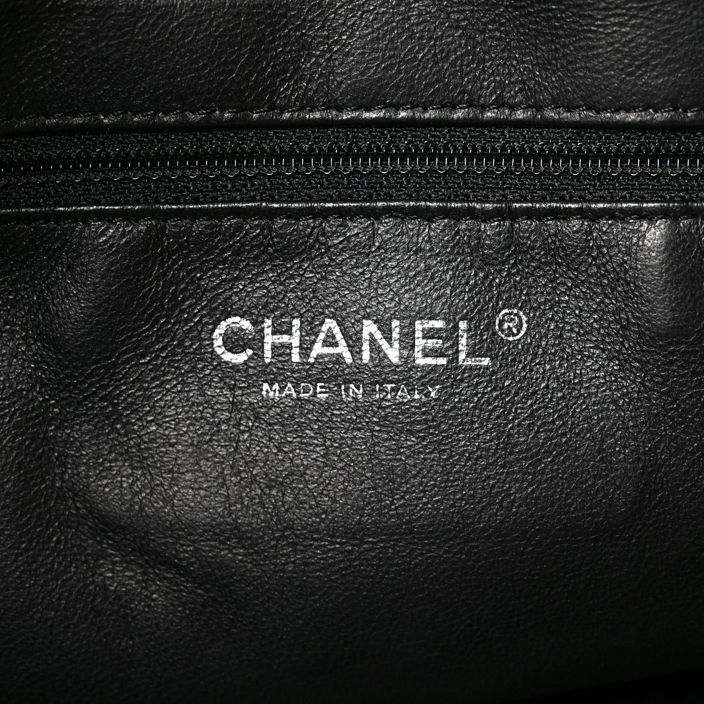 Calfskin Modern Chain Hobo Black