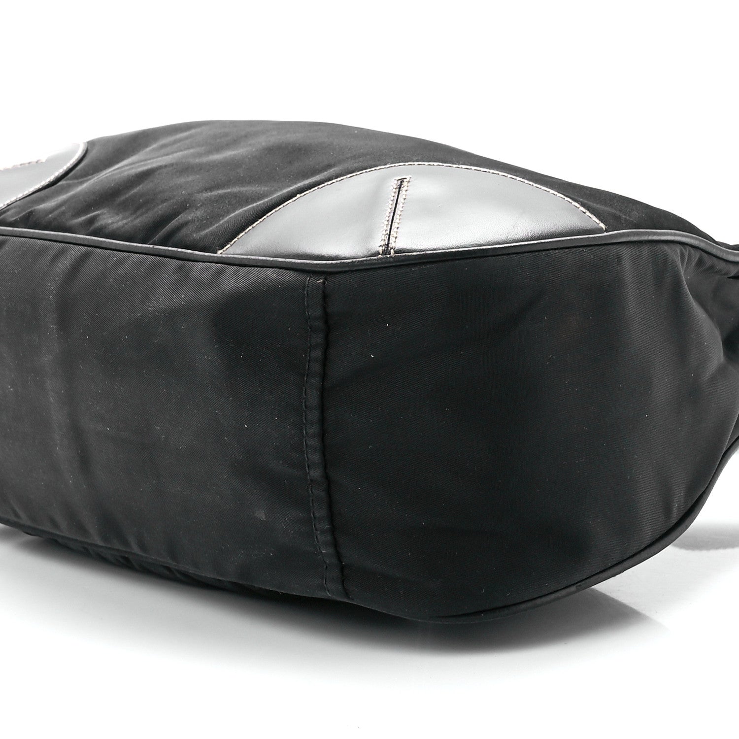 Prada Tessuto Light Nylon Shoulder Bag Black 10 of 12