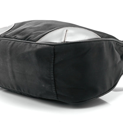 Prada Tessuto Light Nylon Shoulder Bag Black 10 of 12
