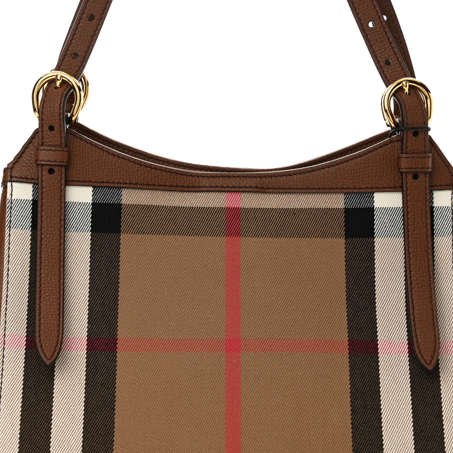 House Check Small Canterbury Tote Tan