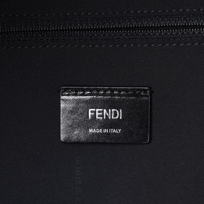 Fendi Nylon Vitello Elite Flamingo Granite Lightning Monster Eyes Backpack Multicolor Lavagna 6 of 8