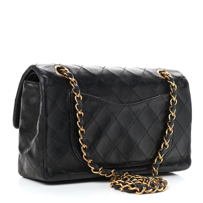 Chanel Lambskin Quilted Small Double Flap Black 2 of 17