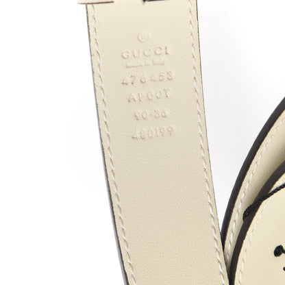 Gucci Calfskin Dionysus 30mm Belt 90 36 Mystic White 5 of 5