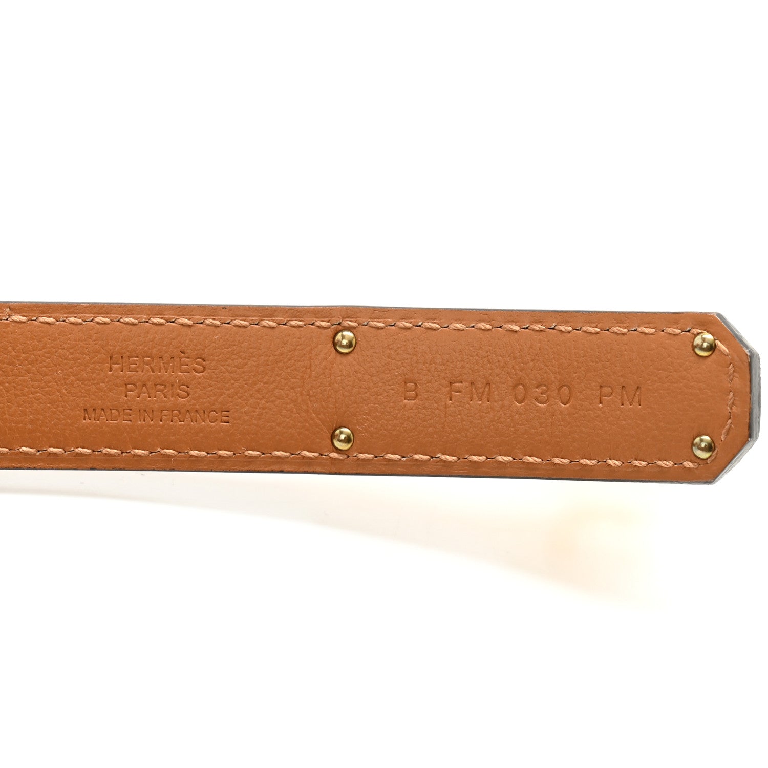 Hermes Epsom Kelly Belt Etoupe 3 of 4