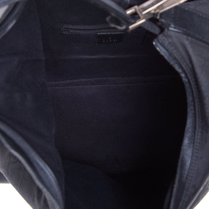 Gucci Nylon Monogram Hobo Black 4 of 5