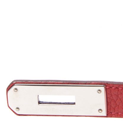 Hermes Taurillon Clemence Kelly Retourne 28 Rouge Casaque 26 of 31