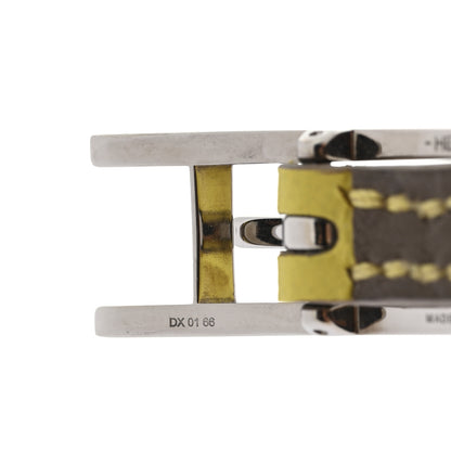 Hermes Epsom Swift Behapi Double Tour Bracelet XS Lime Etoupe 4 of 4