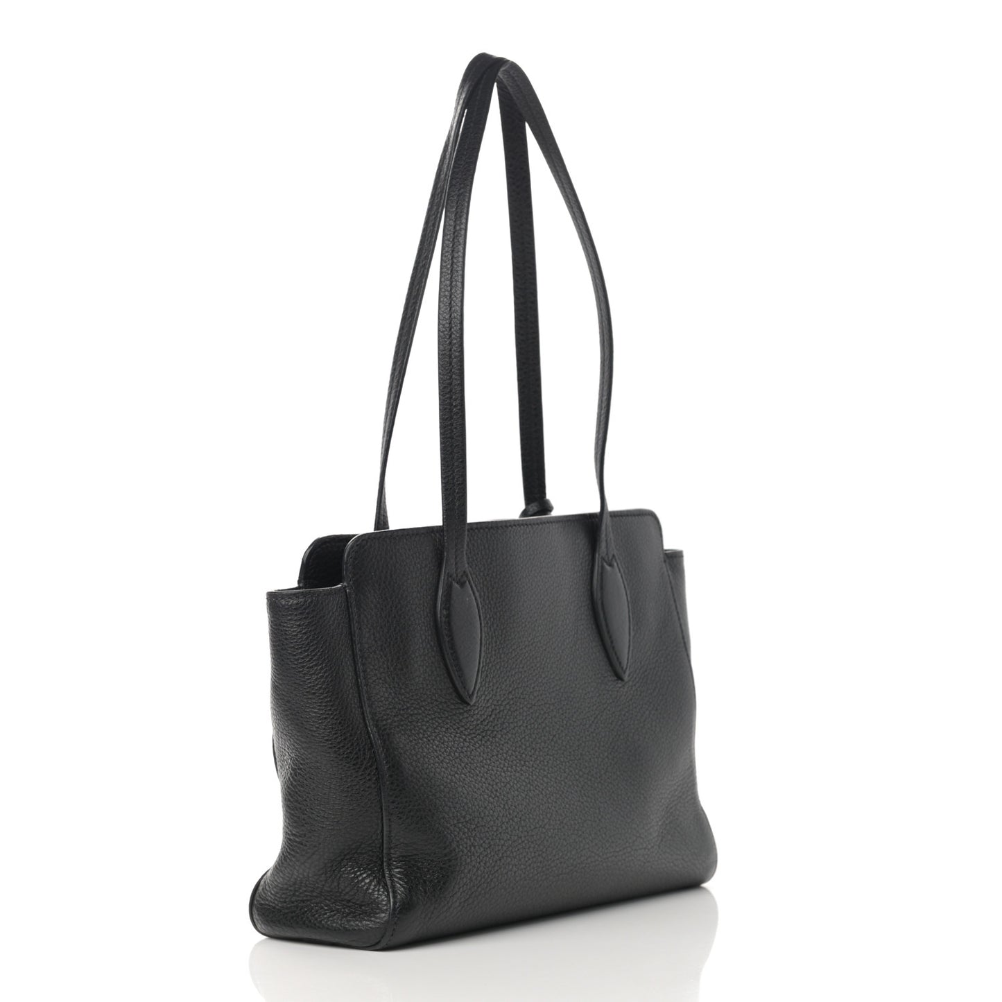 Vitello Phenix Tote Black