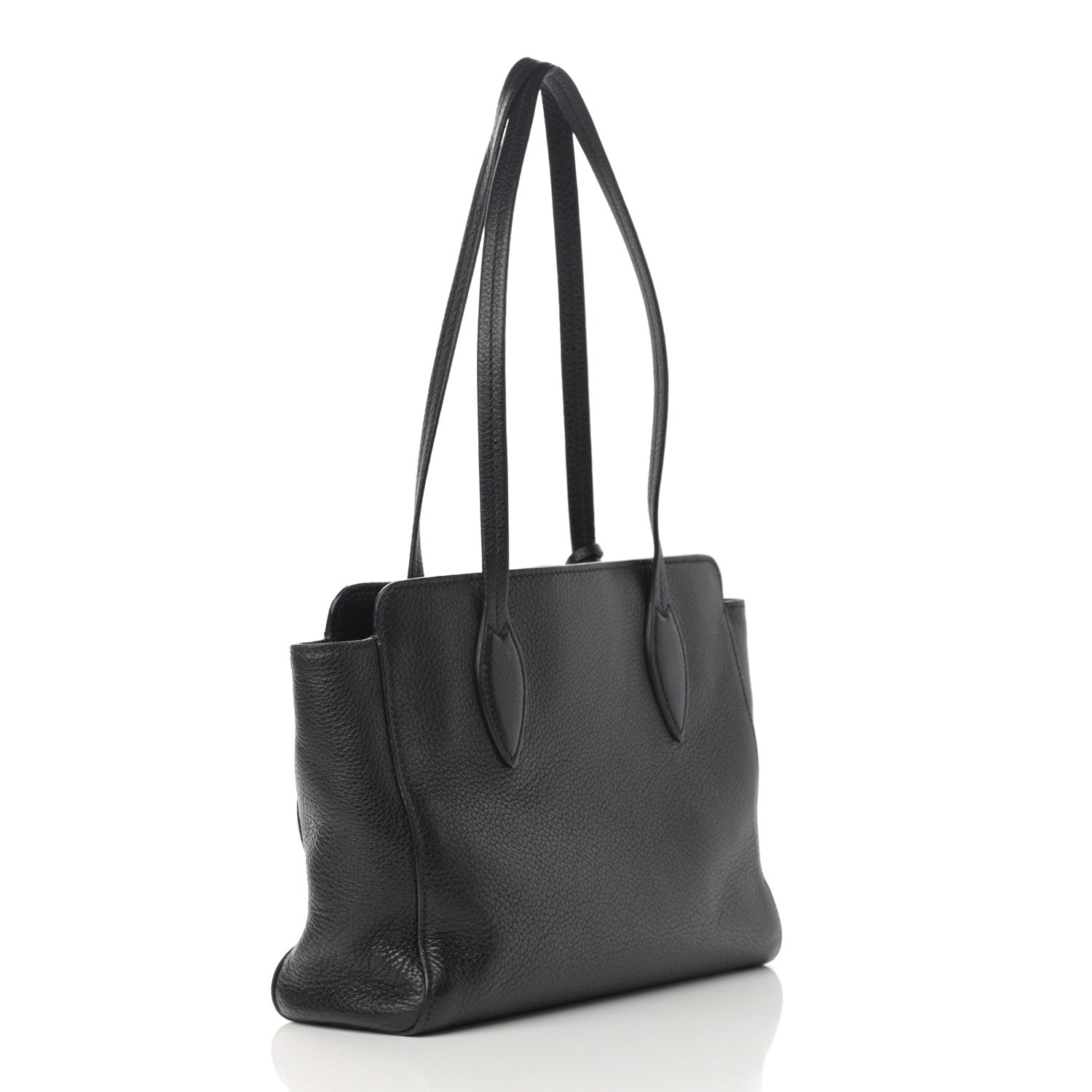 Prada Vitello Phenix Tote Black 3 of 20
