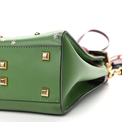 Valentino Garavani Calfskin Enchanted Wonderland My Rockstud Frame Bag Green 6 of 8