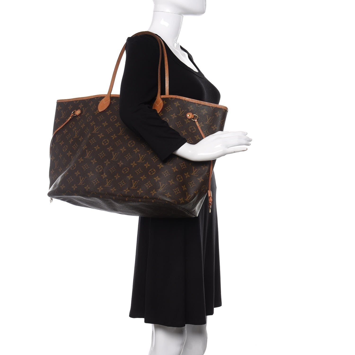 Louis Vuitton Monogram Neverfull GM 2 of 12