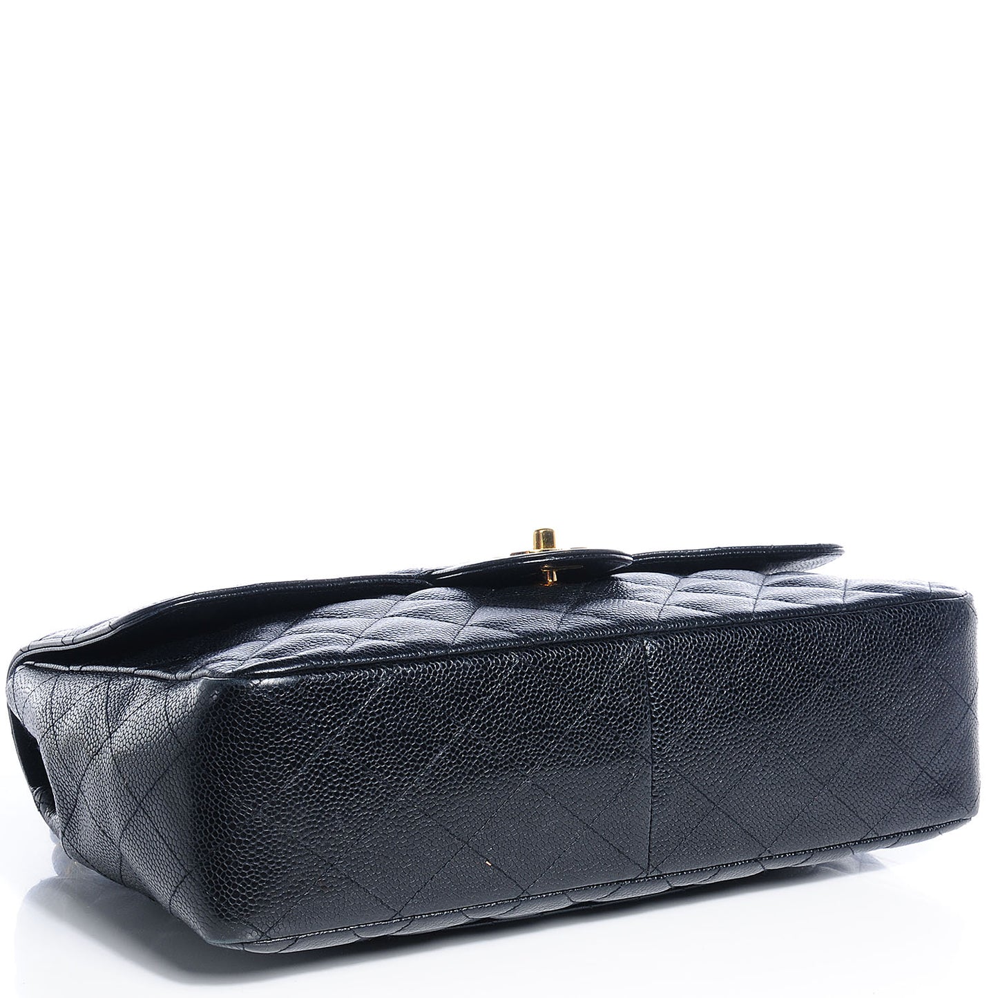 Caviar Jumbo Flap Black
