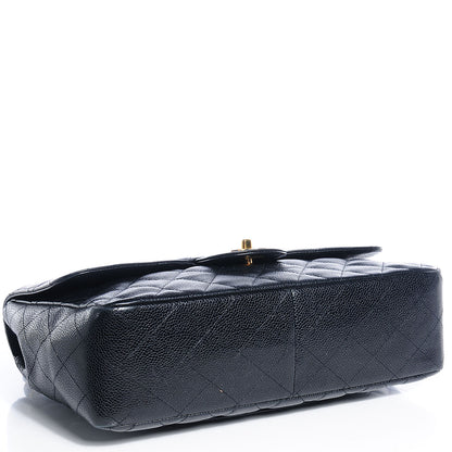 Chanel Caviar Jumbo Flap Black 4 of 9