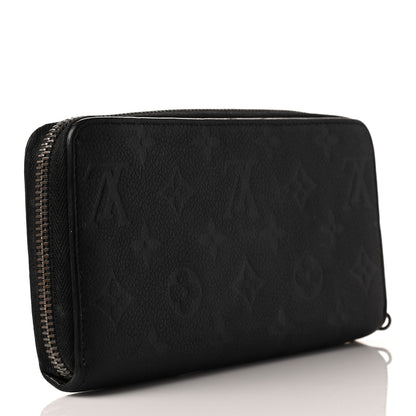 Louis Vuitton Empreinte Zippy Wallet Black 3 of 9