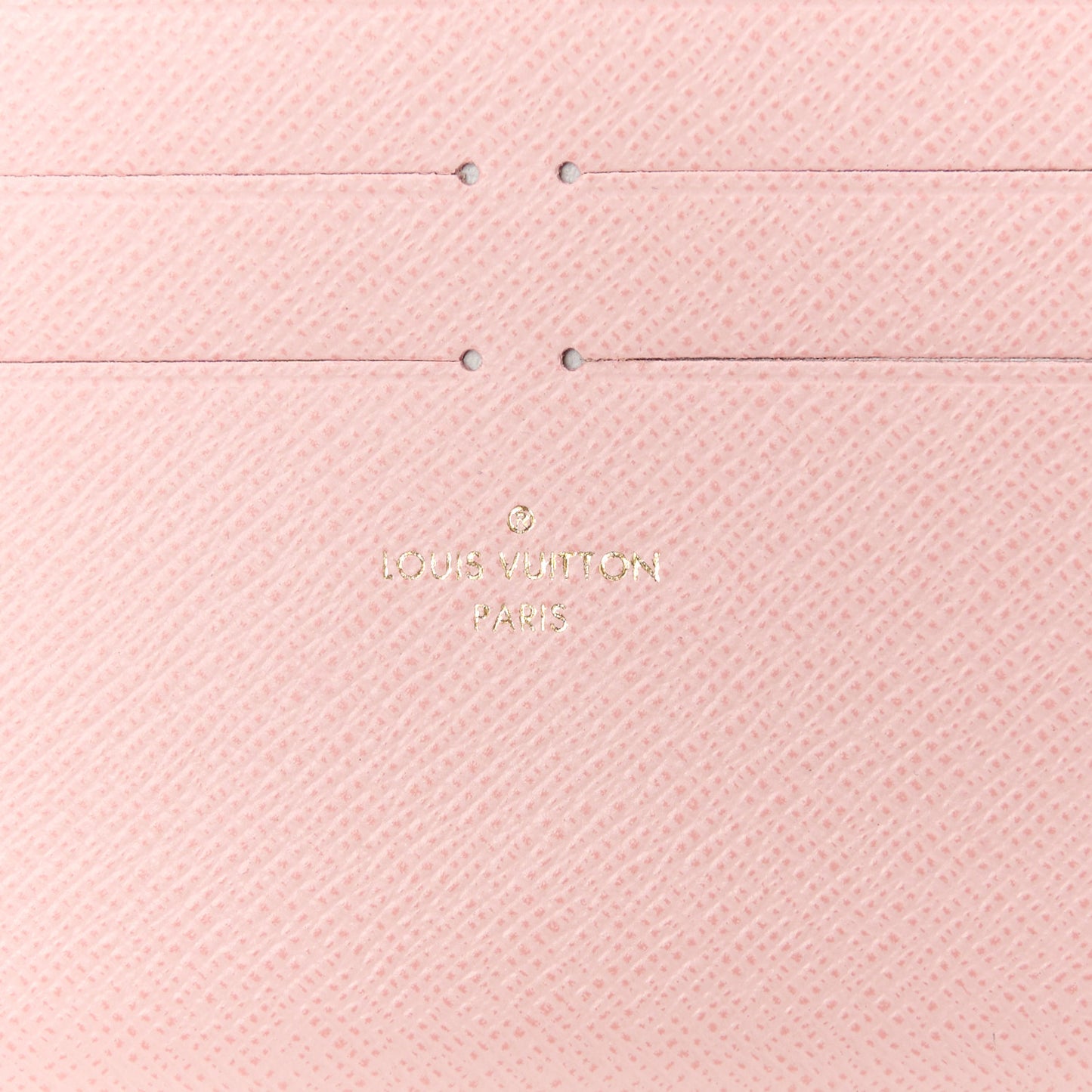 Damier Azur Pochette Felicie Chain Wallet Rose Ballerine