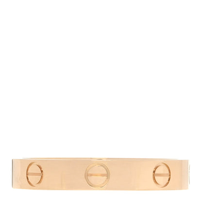 Cartier 18K Yellow Gold 3.5mm LOVE Wedding Band Ring 59 8.75 1 of 4