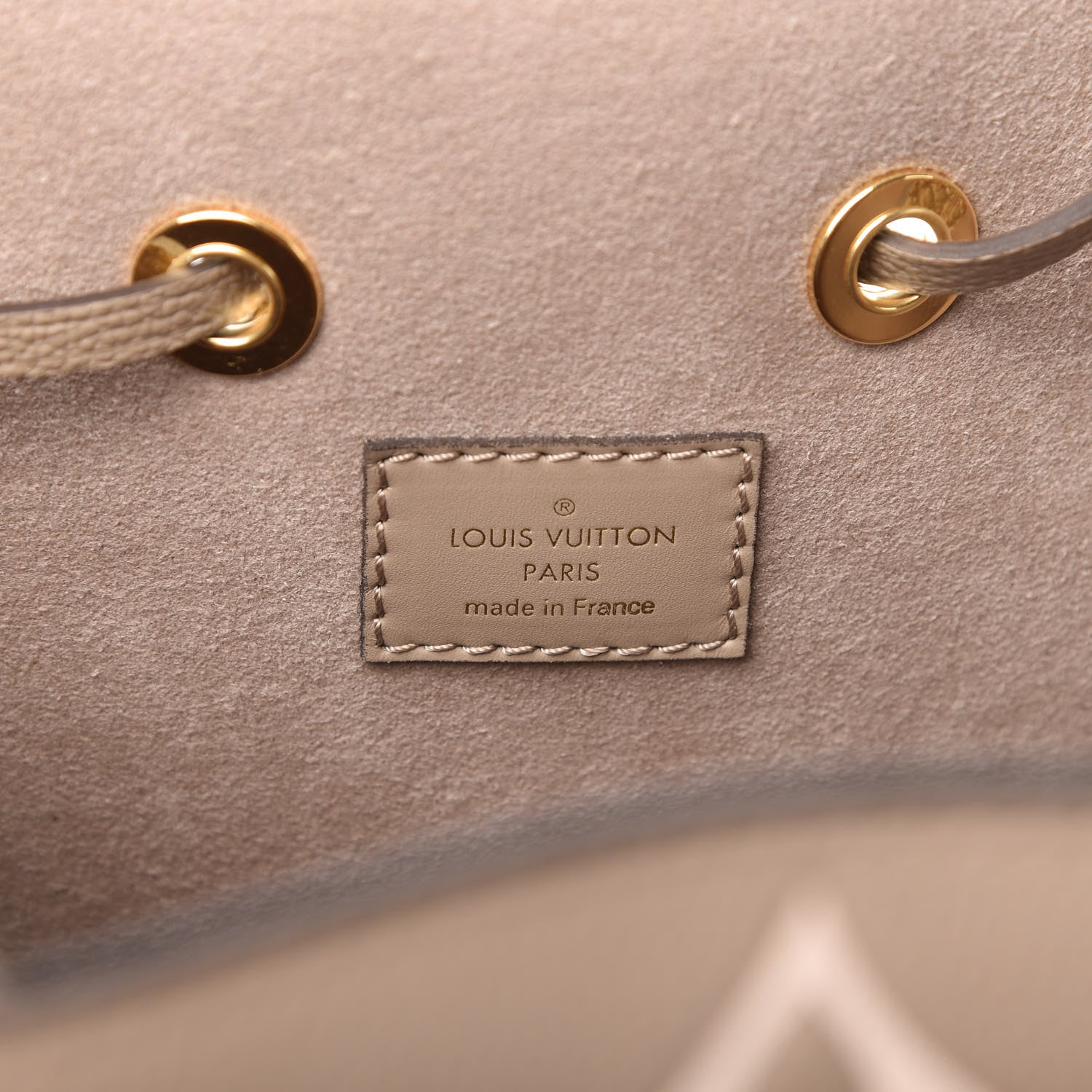 Louis Vuitton Empreinte Monogram Giant Neonoe MM Tourterelle Creme 8 of 11