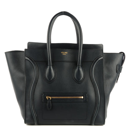 Celine Smooth Calfskin Mini Luggage Navy 1 of 8