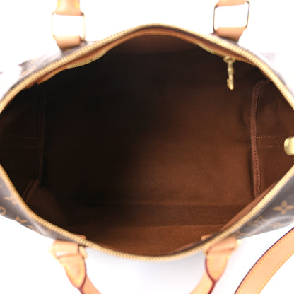 Louis Vuitton Monogram My LV Heritage Speedy Bandouliere 35 Violet Gris 4 of 9