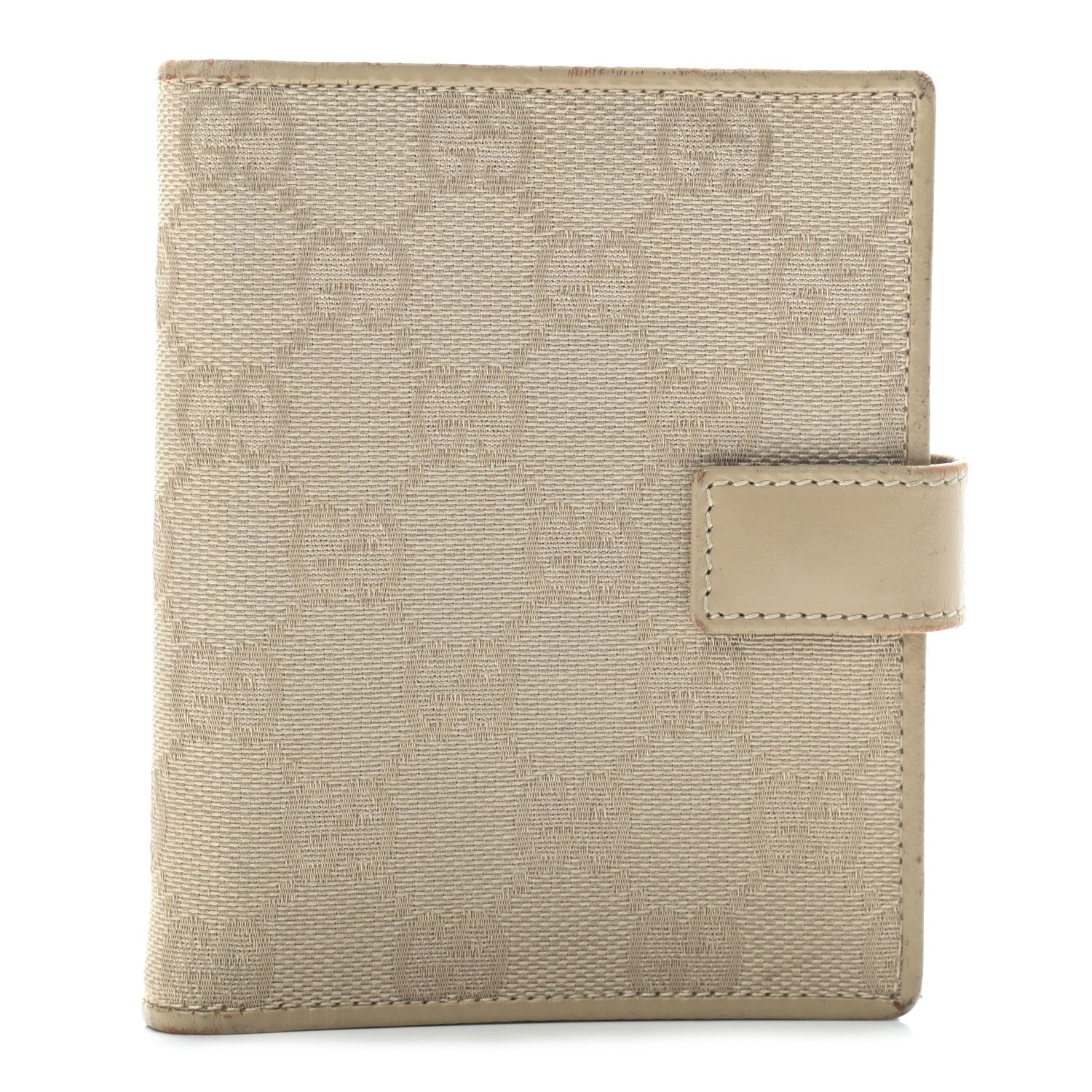 Gucci Monogram Small Ring Agenda Beige 1 of 9